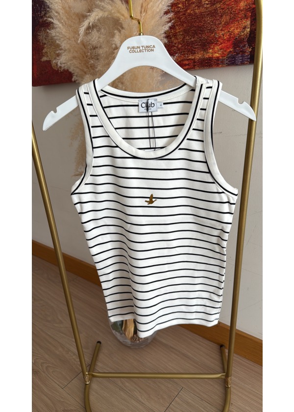 Çizgili Basic Atlet