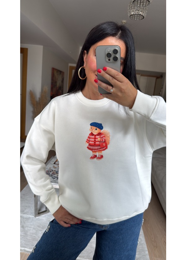 Netw*rk Sincap Figürlü Sweat