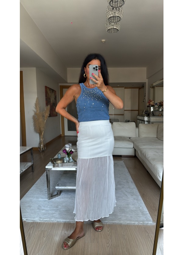 Taşli İndigo Basic Atlet