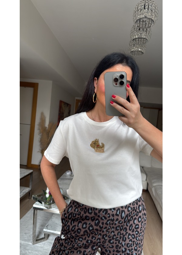 Premium Taş İşleme Detay Tshirt