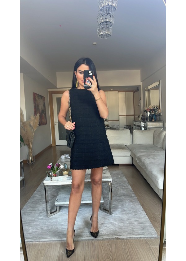 Tüvit Kumaş Elbise 