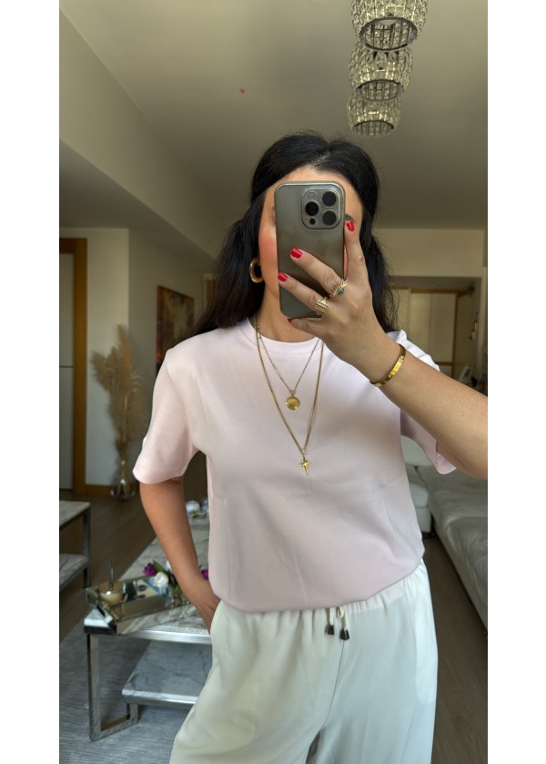 C*S Premium Basic Tshirt Pembe