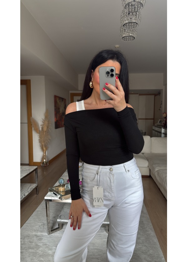 Zra Model Atletli Madonna Yaka Bluz