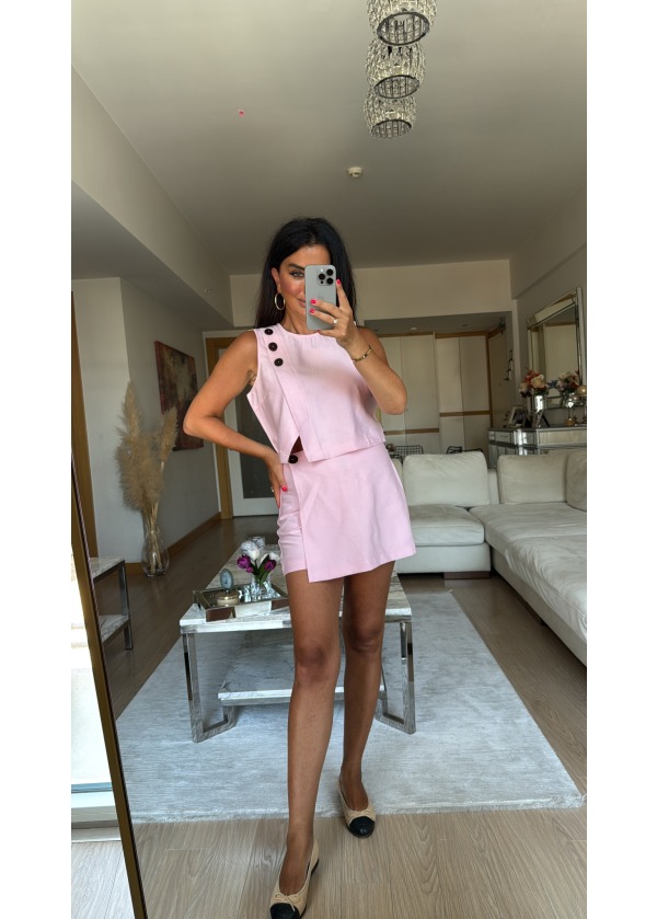 Premium Yelek  Şort Etek Takım 